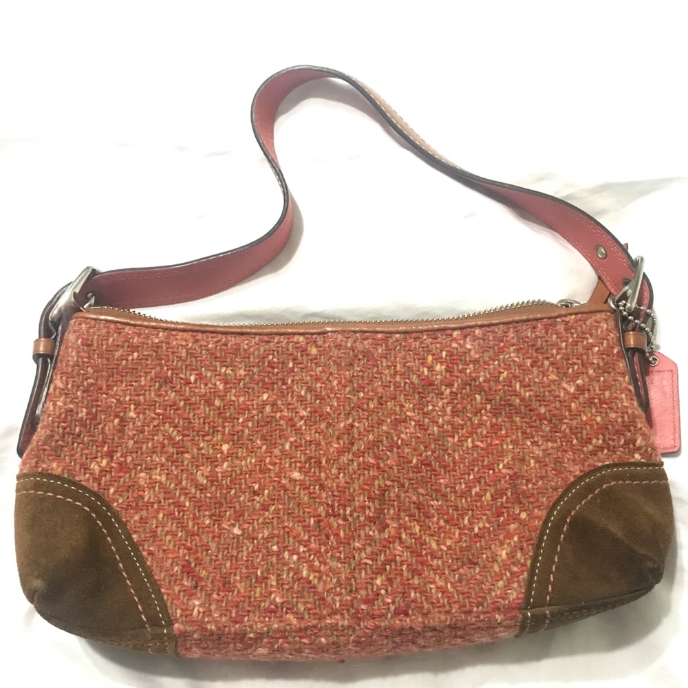 Tweed wool bag